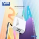 Home Charger 2.4A 2U Lightning Cable (1m) Veron AC62L Home Charger 2.4A 2U Lightning Cable (1m) Veron AC62L