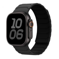 Ремінець Armor Magnetic Band — Apple Watch 38 mm | 40 mm | 41 mm — Carbon black&Black Ремінець Armor Magnetic Band — Apple Watch 38 mm | 40 mm | 41 mm — Carbon black&Black