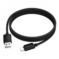 Кабель USB C 2.4A (1m) Hoco X113 — Black