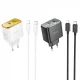 Home Charger | 30W | PD | QC3.0 | C to Lightning Cable (1m) — Hoco CS42A — White Home Charger | 30W | PD | QC3.0 | C to Lightning Cable (1m) — Hoco CS42A — White
