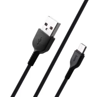 Кабель USB C 2A (1m) Hoco X13 — Black