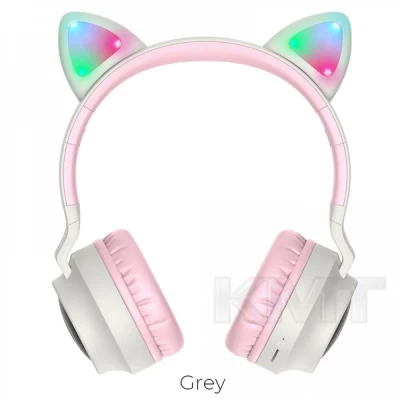 Навушники Bluetooth — Hoco W27 Cat ear — Gray Навушники Bluetooth — Hoco W27 Cat ear — Gray