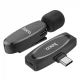 Wireless Digital Microphone Hoco L15 Type-C Crystal lavalier — Black Wireless Digital Microphone Hoco L15 Type-C Crystal lavalier — Black