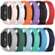 Ремінець Silicone Sport Band Xiaomi Mi Band 8 ; 9 — Black