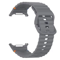 Ремінець Silicone band, силіконовий, Samsung Galaxy Watch Ultra 7/8 — Dark Grey Ремінець Silicone band, силіконовий, Samsung Galaxy Watch Ultra 7/8 — Dark Grey