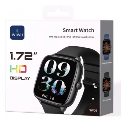 Wiwu SW06 Smart watch  — Silver