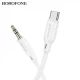 Кабель Aux to USB C (1m) — Borofone BL18 — Black