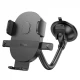 Car Holder Hoco H20 Mighty one-button (windshield) — Black Car Holder Hoco H20 Mighty one-button (windshield) — Black