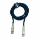 Кабель USB C to C 60W (1m) — Veron CC04 Nylon — Black