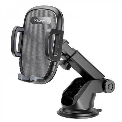 Автотримач розсувний на присосці Borofone BH53 — Black Gray Автотримач розсувний на присосці Borofone BH53 — Black Gray