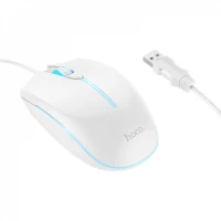 Дротова миша — Hoco GM37 — White Дротова миша — Hoco GM37 — White