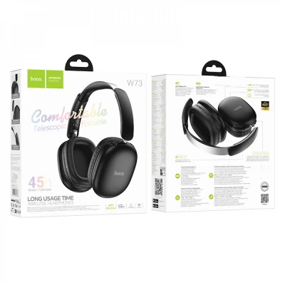 Навушники Bluetooth Hoco W73 Graceful  — Black