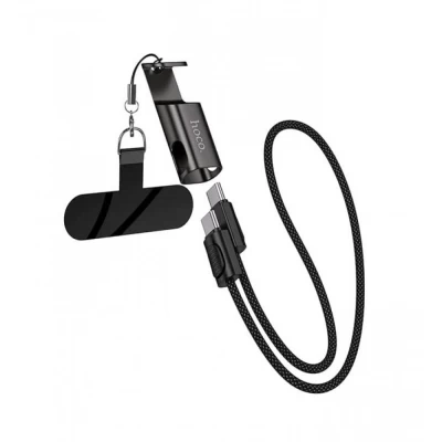 Cable USB C to C 60W (0.35m) — Hoco X126  — Black