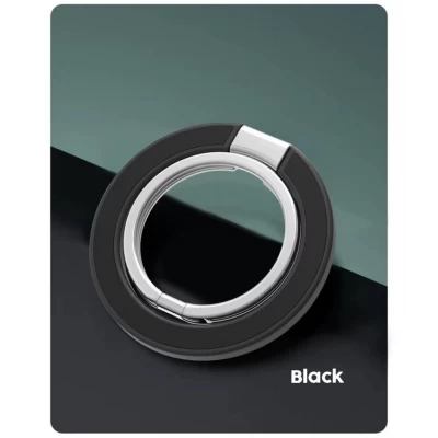 Підставка для телефону Ring With Magsafe ; Metal — Black Підставка для телефону Ring With Magsafe ; Metal — Black