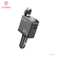 Car Charger 2.4A 1U 1C Earldom ES-CC47