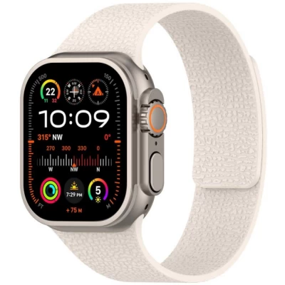 Ремінець Magic Silicon Apple Watch 38 mm 40 mm 41 mm — Starlight