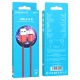 Кабель Lightning 2.4A (1m) Borofone BX87 — Red