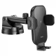 Car Holder Hoco HW5 Journey wireless fast charging (center console) — Black Car Holder Hoco HW5 Journey wireless fast charging (center console) — Black