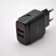 Home Charger 2.4A 2U USB C Cable (1m) Veron VR-C12C — Black Home Charger 2.4A 2U USB C Cable (1m) Veron VR-C12C — Black