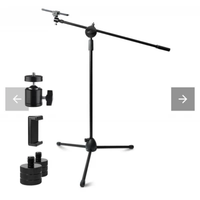 штатив журавель Універсальний 5 в 1 до 190 см з тримачем для телефону на 360, фотоапарата, предметної зйомки Y-103S штатив журавель Універсальний 5 в 1 до 190 см з тримачем для телефону на 360, фотоапарата, предметної зйомки Y-103S