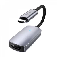 Adapter USB C To HDTV — Hoco UA20 — Metal Gray
