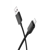 Кабель Lightning 2.4A (1m) Hoco X113 — Black