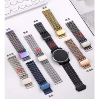 Ремінець W Metal — Універсальний 22 mm Black