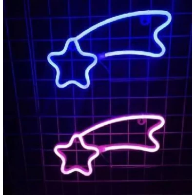 Ночной светильник — Neon Lamp series — Falling star