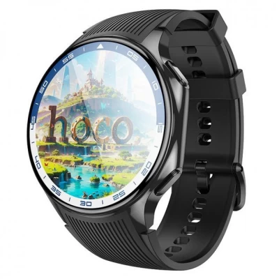 Smart Sports Watch (Call Version) Hoco Y24 — Black Smart Sports Watch (Call Version) Hoco Y24 — Black