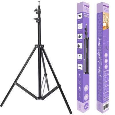 Штатив 210 см Veron CT2100 усиленный 1000 g. с креплением 1/4  для LED лампы,камеры,фотоаппарата,GoPro