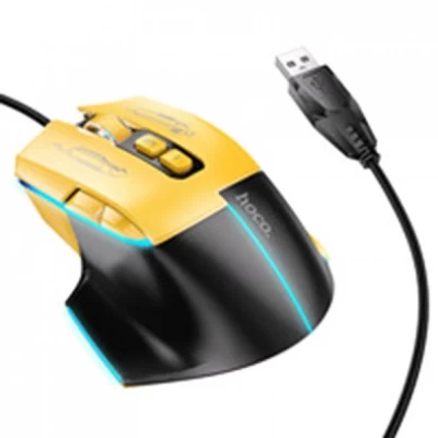 Дротова миша — Hoco GM31 — Black Дротова миша — Hoco GM31 — Black