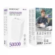 Power Bank | 50000 mAh | 22.5W| PD20W | — Borofone BJ80C  — White