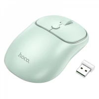 Wireless Mouse — Hoco GM25 black — light green Wireless Mouse — Hoco GM25 black — light green