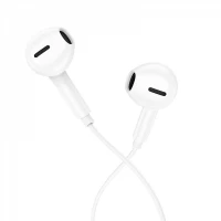 Навушники Type C з мікрофоном — Borofone BM71 Light Song — White