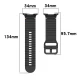Ремінець Silicone band, силіконовий, Samsung Galaxy Watch Ultra 7/8 — Black Ремінець Silicone band, силіконовий, Samsung Galaxy Watch Ultra 7/8 — Black
