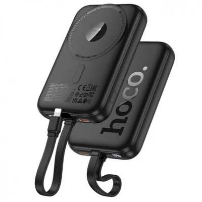 Power Bank 10000 mAh — Hoco Q43 — Metal Gray