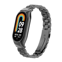 Ремінець Bead Design Xiaomi Mi Band 8 ; 9 — Black
