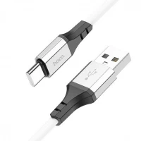Кабель USB C 2.4A (1m) Hoco X86 — White