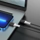 Силіконовий кабель USB-C — Lightning 20 Вт PD (1 м) — Hoco X82 для заряджання — Black