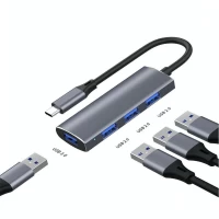 USB C HUB To 4 USB 4 PORT HUB 3.0