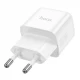 Home Charger 30W PD Hoco N32 Glory — white
