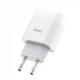 Home Charger | 2.4A | 2U — Hoco C73A — White