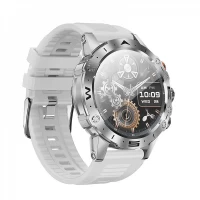 Smart Sports Watch (Call Version) Hoco Y20 — Silver