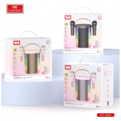 Портативна колонка Earldom ET-A32  — White Pink