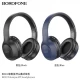 Наушники Bluetooth Borofone BO19 Musique  — Blue