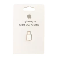 Lightning To Micro Adapter — Apple — White