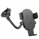 Car Holder Hoco H20 Mighty one-button (windshield) — Black Car Holder Hoco H20 Mighty one-button (windshield) — Black