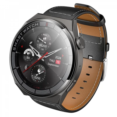 Smart Sports Watch (Call Version) Hoco Y35 — Black Smart Sports Watch (Call Version) Hoco Y35 — Black