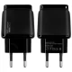 Home Charger 2.4A 2U USB C Cable (1m) Veron VR-C12C — Black Home Charger 2.4A 2U USB C Cable (1m) Veron VR-C12C — Black