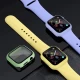 Ремінець Silicon & Glass Apple Watch 45 mm — Lavander